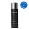 Un frasco negro de Perricone MD Cold Plasma Plus+ The Essence con tapón plateado e insignia azul.