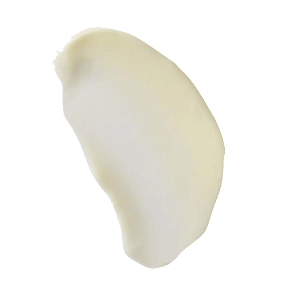 Una muestra de la crema de noche Perricone MD Neuropeptide Night Cream de color blanco sobre un fondo transparente.