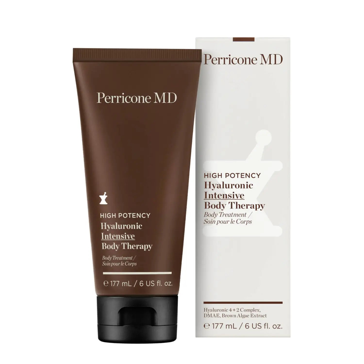 High Potency Hyaluronic Intensive Body Therapy de Perricone MD con caja