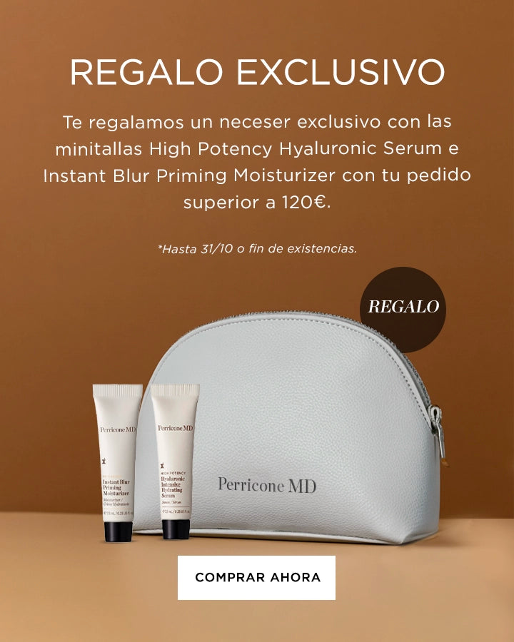 Banner con la promoción de mes que consiste en un neceser y dos minitallas de regalo por tu pedido superior a 120€