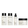 Los envases de los 4 productos que forman parte del kit para el cuidado de cabello de Perricone MD