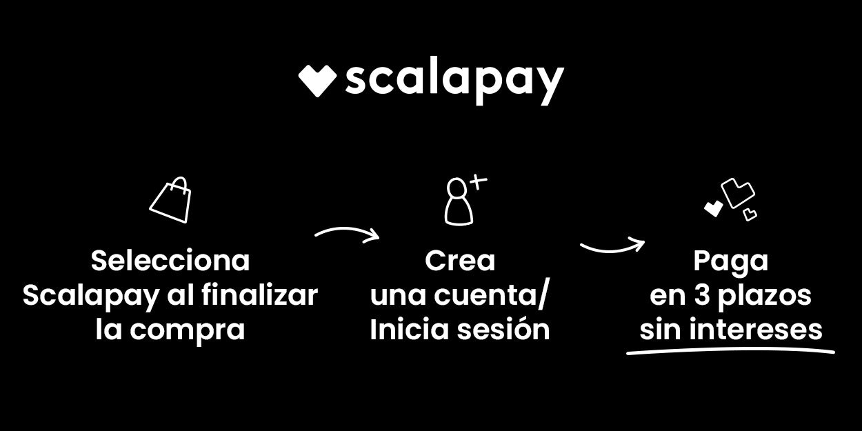 Paga en 3 plazos con Scalapay